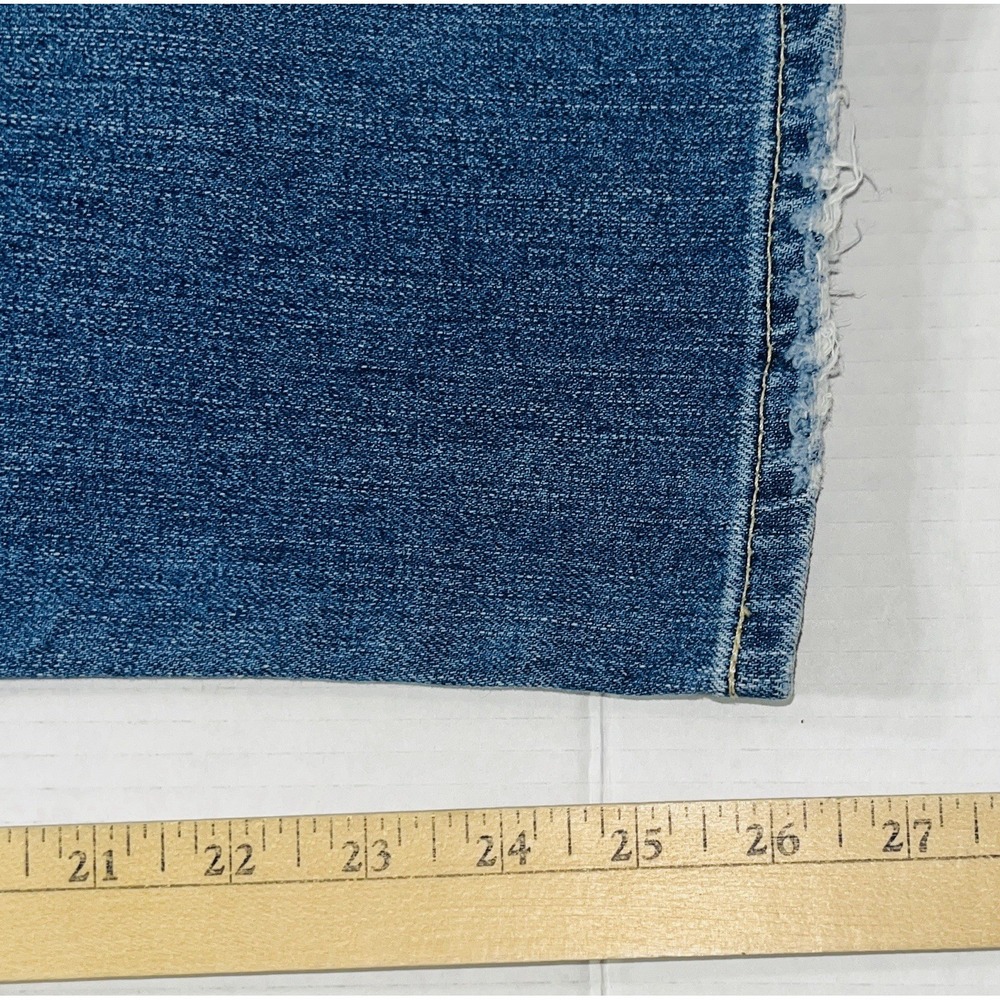 AG Adriano Goldschmied Jeans Women's 25 Blue The Ex Boyfriend Slim Fit Cropped - Picture 9 of 9